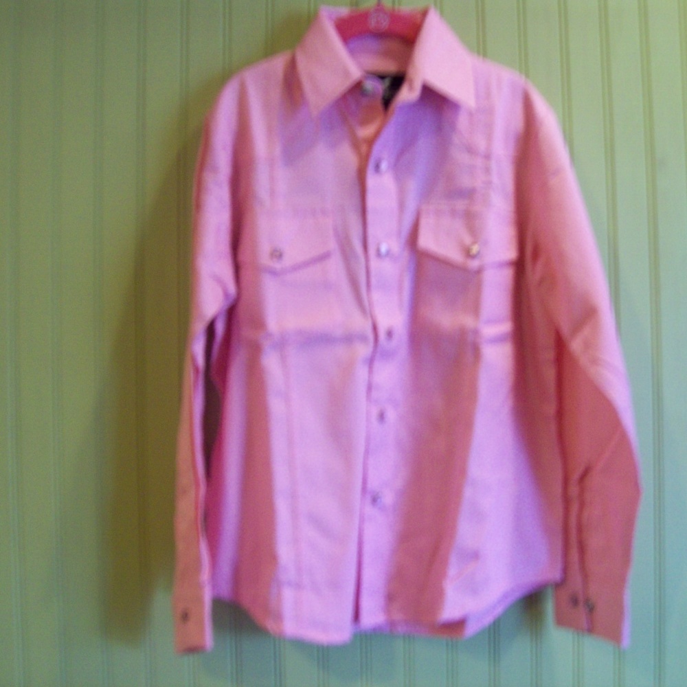 NWT Women’s Pink Western Express Shirt (Men's Pic)